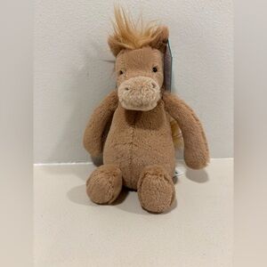 Jellycat Small Bashful Pony NWT Retired